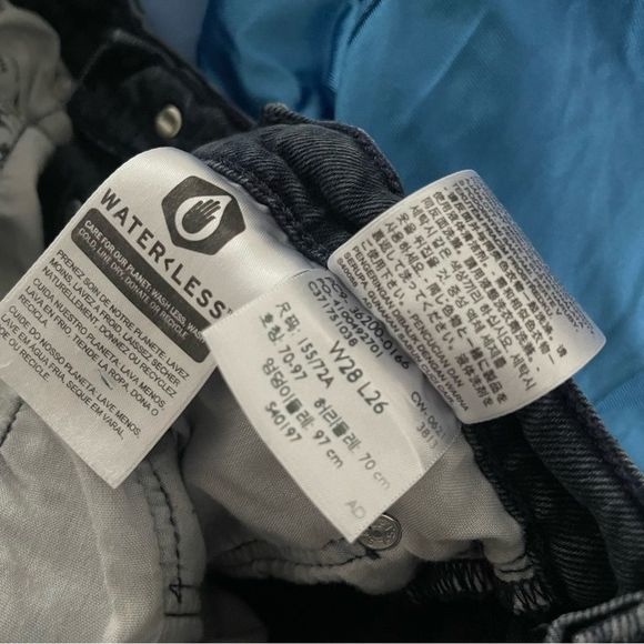 Levi’s Premium Button Fly 501 Dark Jeans - Picture 7 of 7